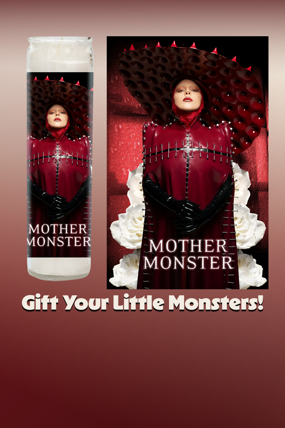 Lady Gaga Prayer Candle